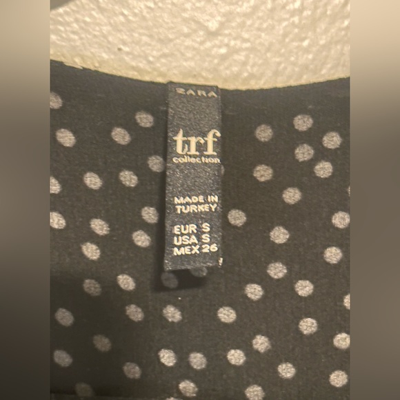 Zara Polka Dot Romper Dress - Picture 6 of 6